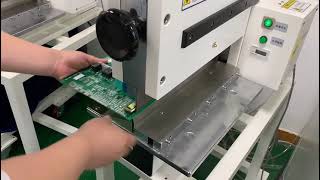 découpeuse en aluminium pneumatique de carte PCB