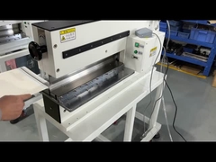 Séparateur de circuits imprimés en aluminium à coupe en V Longueur maximale de coupe personnalisable Vitesse minimale 0-400 mm/S