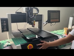 Machine à distribuer de la colle SMT à double table avec système PC et CCD