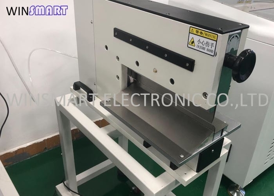 Machine de Depanelizer de carte PCB de noyau en métal avec les lames linéaires adaptées aux besoins du client de 600mm