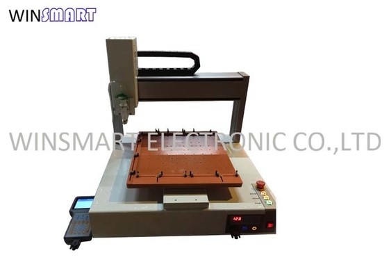 3 axes machine de distribution de colle rouge SMD robotisée 400x400 mm Table