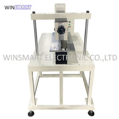 Séparateur de PCB pneumatique à V-Cut sans tension de 580 mm à lames pour panneaux métalliques