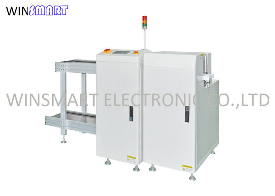 Déchargeur complètement automatique de chargeur de carte PCB, conception de poussée de chargeur de carte nue de carte PCB