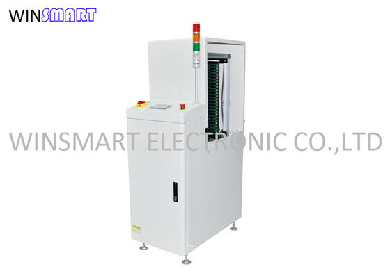 Déchargeur de chargeur de carte PCB de fifo à deux pistes avec le système de contrôle de PLC