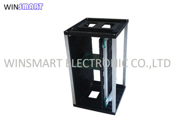 Porte-magazines inférieur supérieur en plastique de carte PCB antistatique pour le support de carte PCB