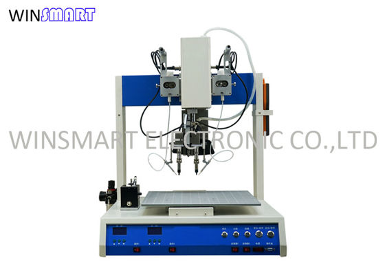 acheter 2 axe de soudure robotique de la machine 4 de carte PCB de têtes avec 1 Tableau online manufacture