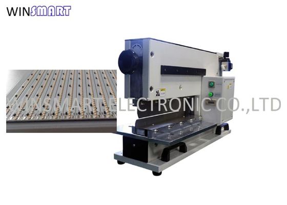 La carte PCB Depanelizer de coupe de V permet à 70mm les composants grands avec deux couteaux linéaires