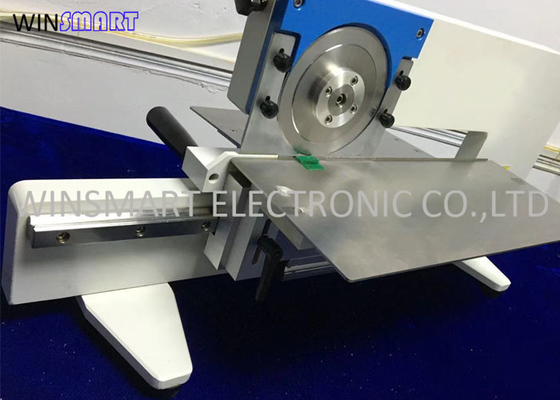 acheter Le contrôle manuel V a coupé l'équipement de carte PCB Depaneling avec la lame circulaire + linéaire online manufacture