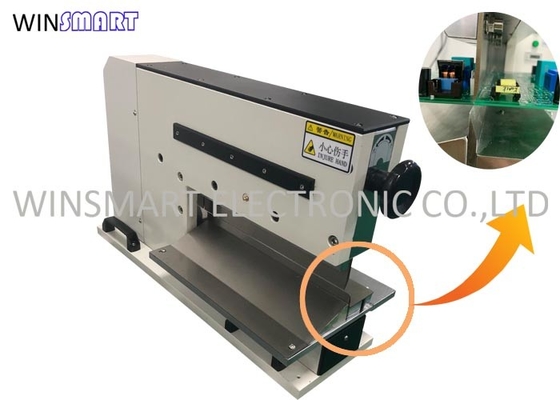 Un bon prix. Commande de pédale de pied de machine de coupeur de panneau de carte PCB de lame linéaire de 200mm 600mm en ligne
