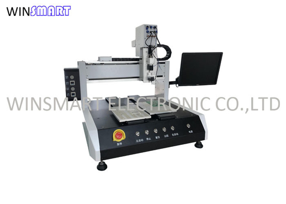Distributeur de bureau de colle de fabrication du système de largage de SMT de contrôle de PC carte PCB