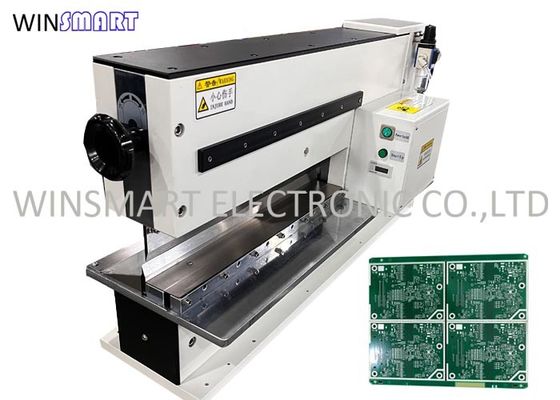 Machine de dépannage de PCB pneumatique à lame linéaire de 330 mm pour l'éclairage à LED