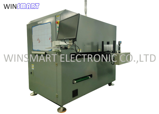 Routeur PCB en ligne avec rail d'alimentation réglable et déchargement automatique sur plateau