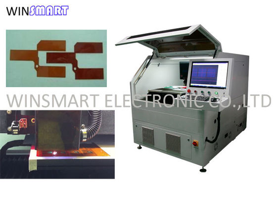 CO2 de machine de carte PCB Depaneling de laser de FPC avec le système de coupure précis