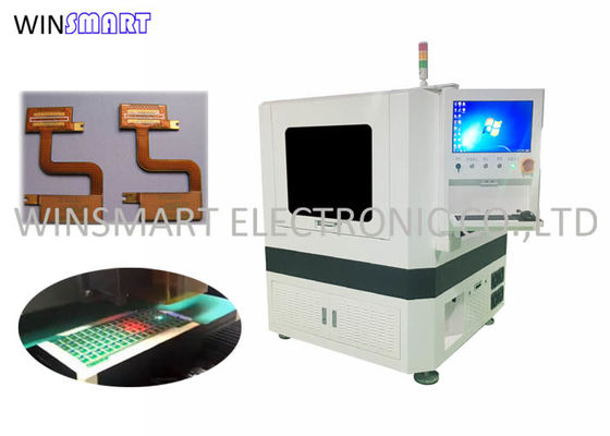 2 μM Précision de positionnement 400x400 mm Système de découpe laser de PCB visuel CCD