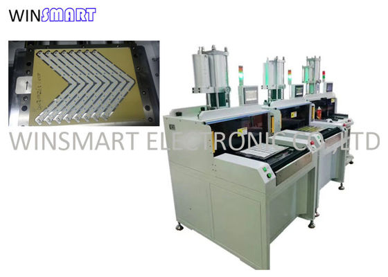 Poinçonneuse de la carte PCB FR4, machine de cheminement de commande numérique par ordinateur pour la carte PCB Depanelization