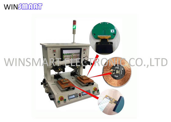 Un bon prix. Force de lien de l'exactitude 1100N de la température de la machine à connecter de carte PCB de la chaleur d'impulsion 2°C en ligne