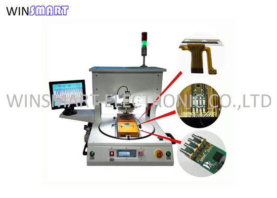 Un bon prix. Machine de soudure FPC de barre chaude de cartouche de Canon aux arrangements de température de la carte PCB deux en ligne