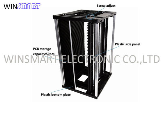 Un bon prix. Plateau de stockage pour chargeurs de PCB 355x320x563 mm Plateau de revue anti-statique SMT ESD en ligne