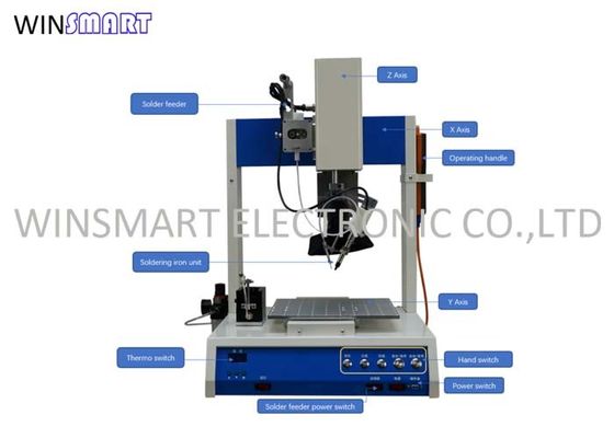 Un bon prix. Machine de soudure de soudure automatique de robot de carte PCB de 3 axes 110V en ligne